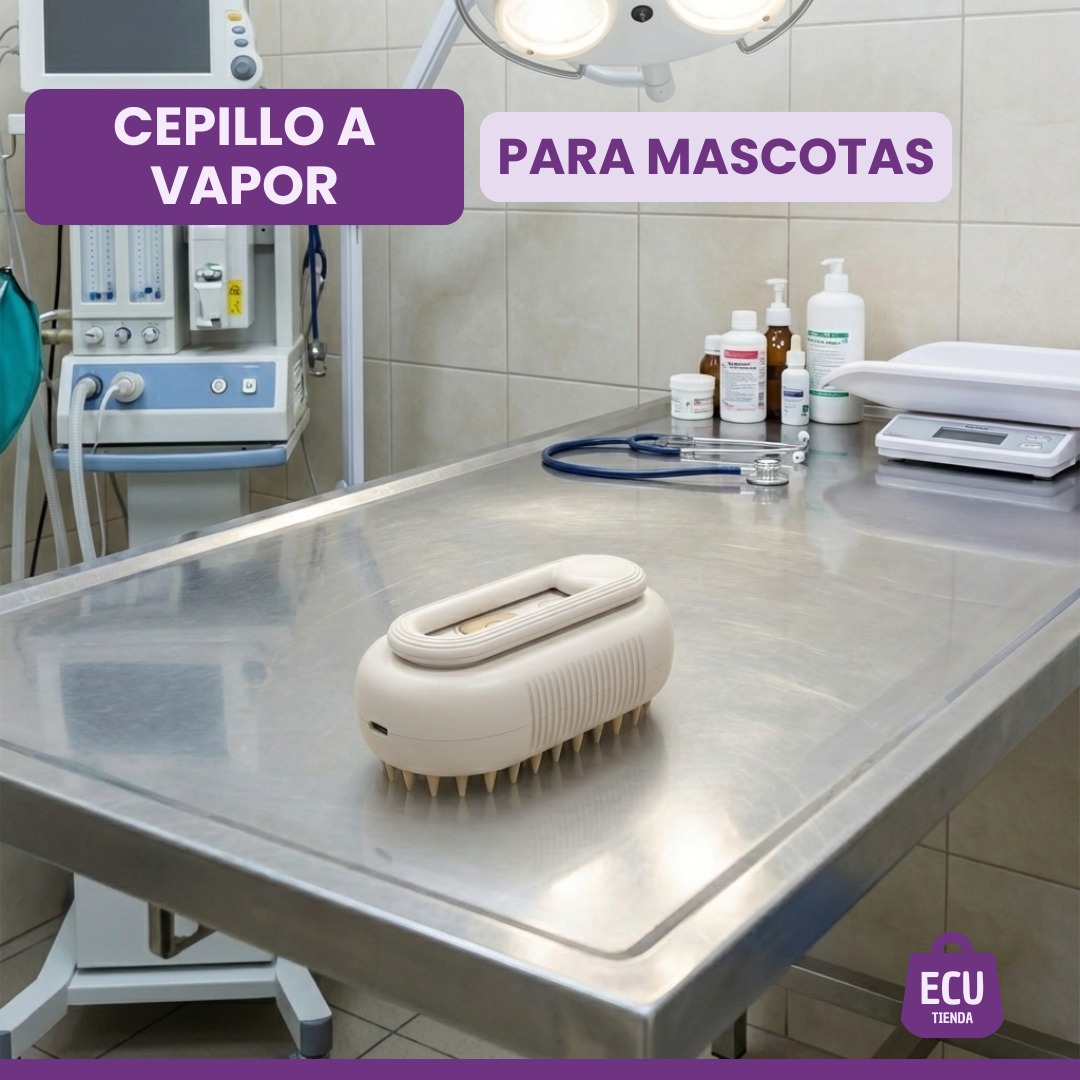 Cepillo A Vapor Para Mascotas