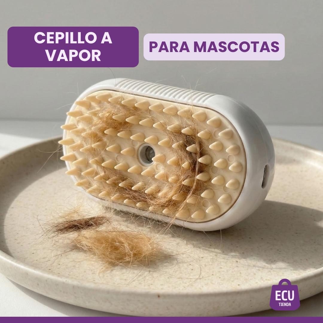 Cepillo A Vapor Para Mascotas