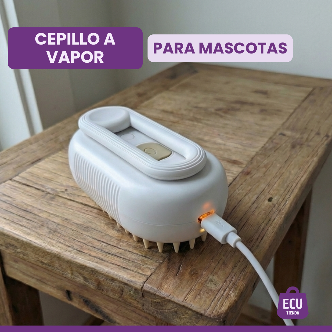 Cepillo A Vapor Para Mascotas