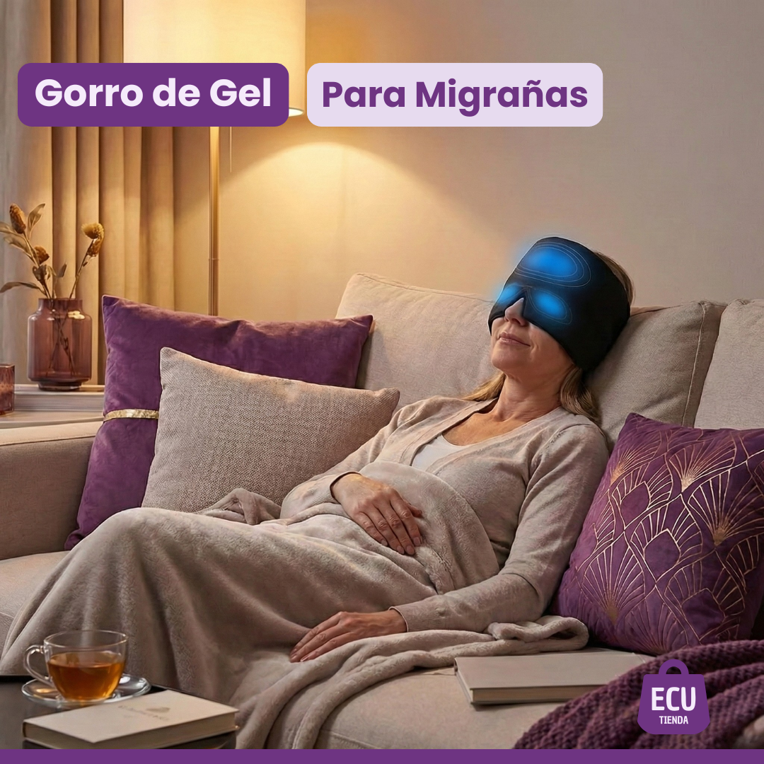 Gorro de Gel para Migrañas