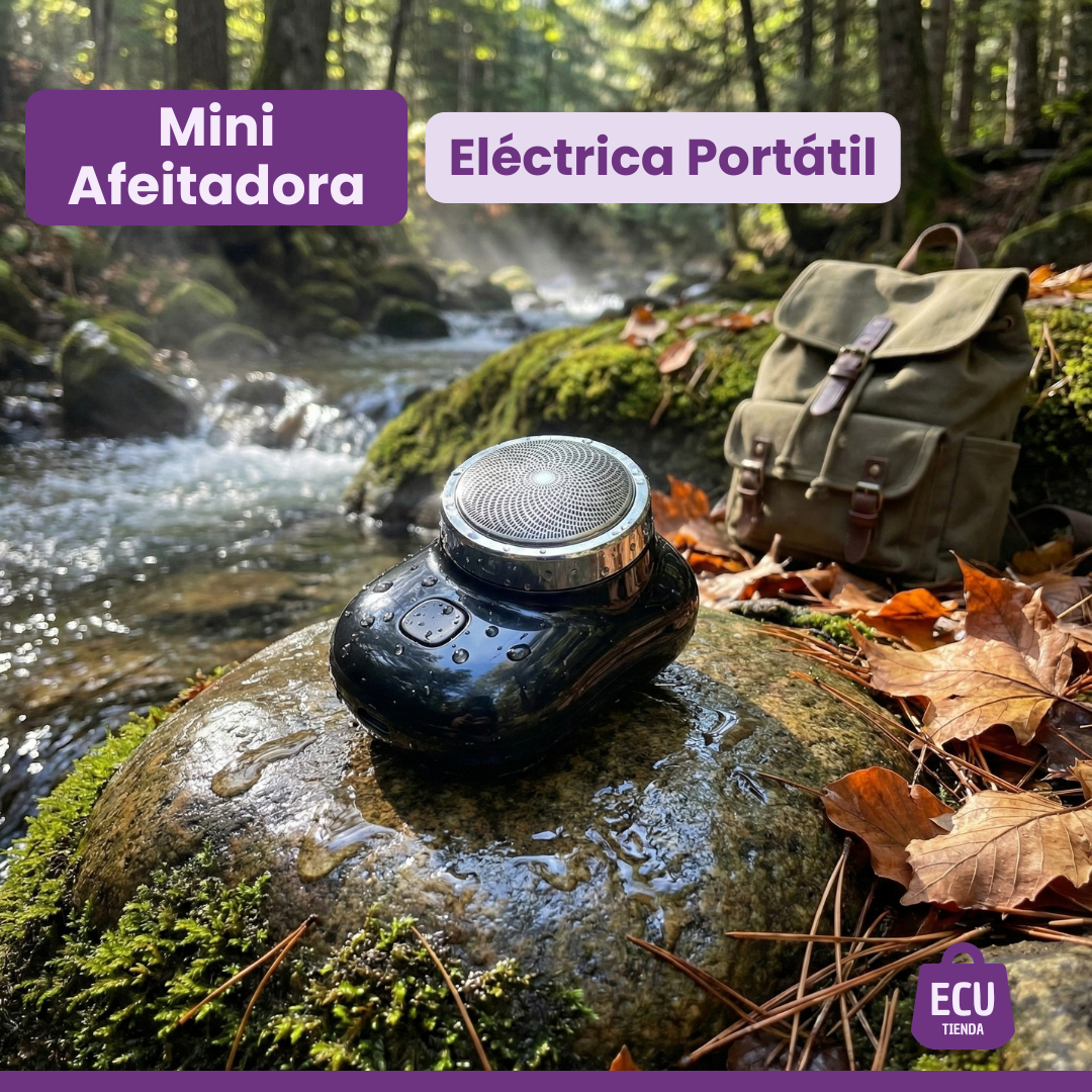 Mini Afeitadora Eléctrica Portátil