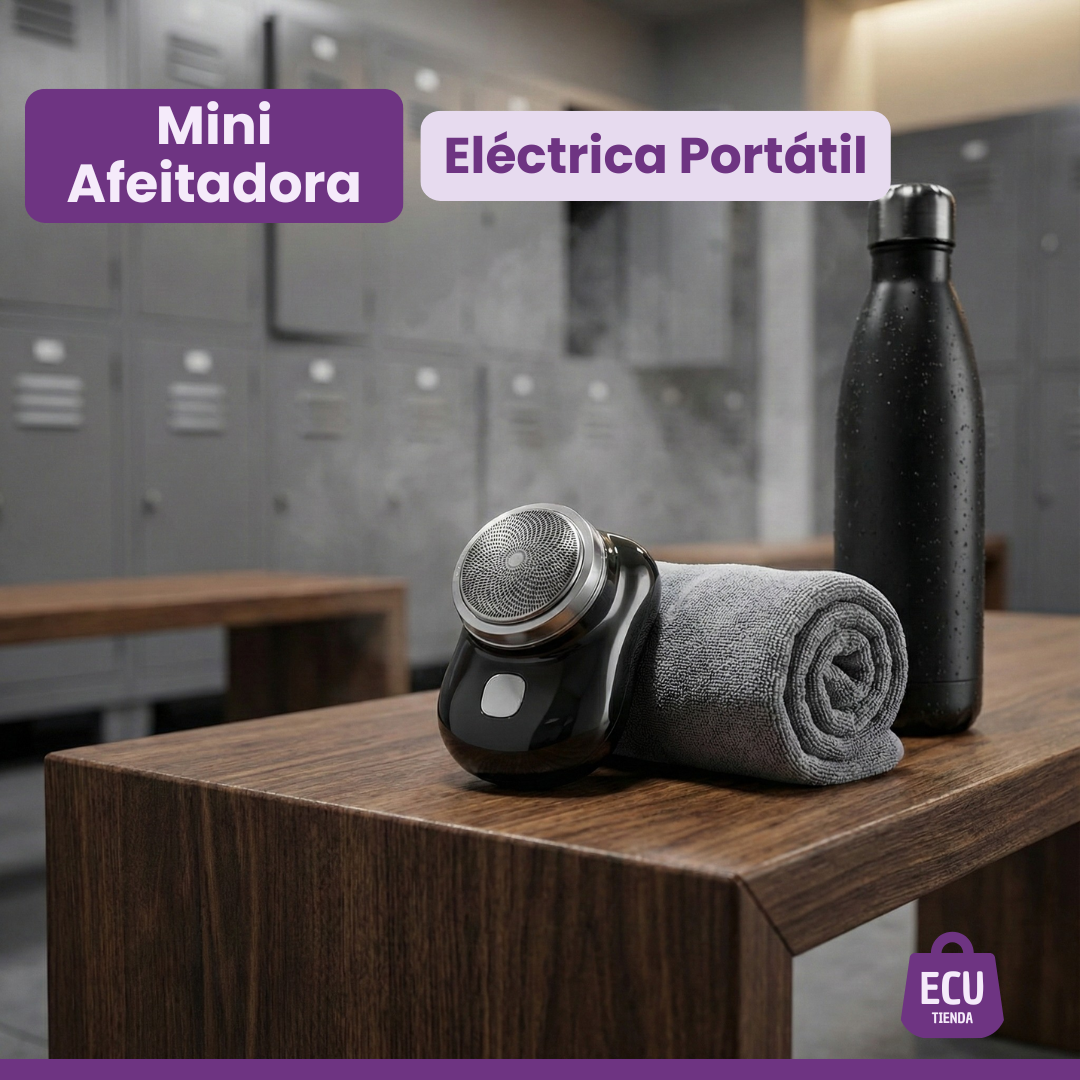 Mini Afeitadora Eléctrica Portátil
