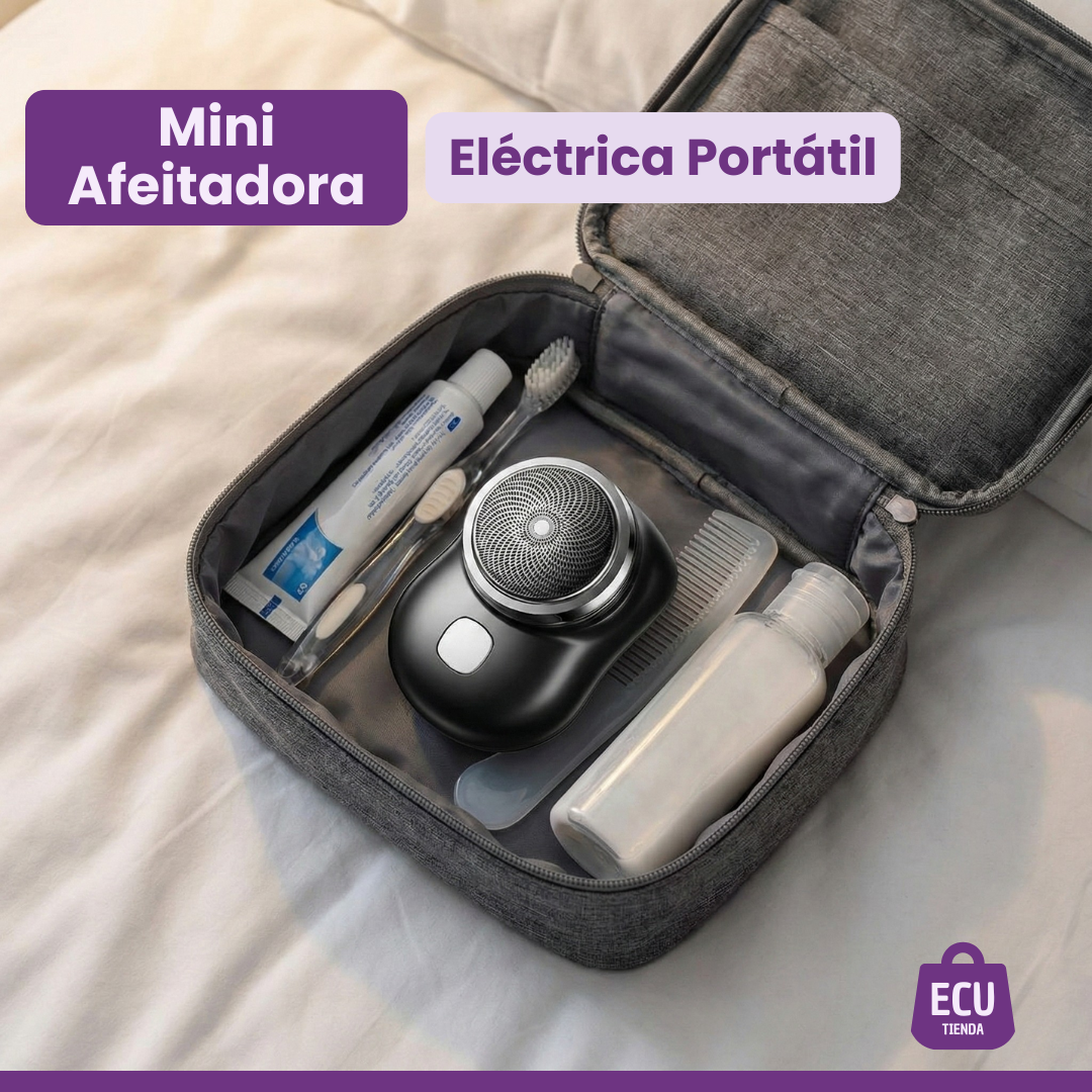 Mini Afeitadora Eléctrica Portátil