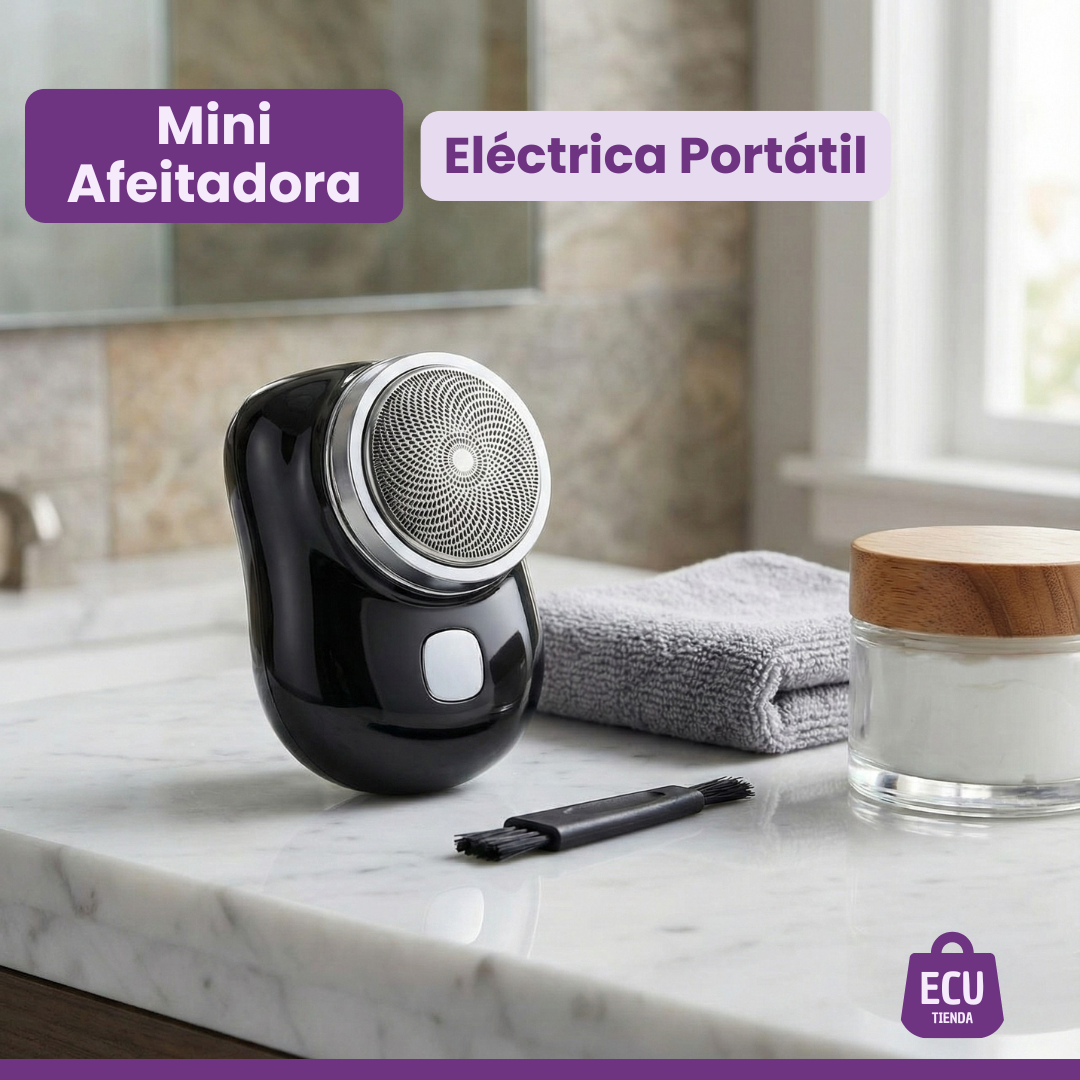 Mini Afeitadora Eléctrica Portátil